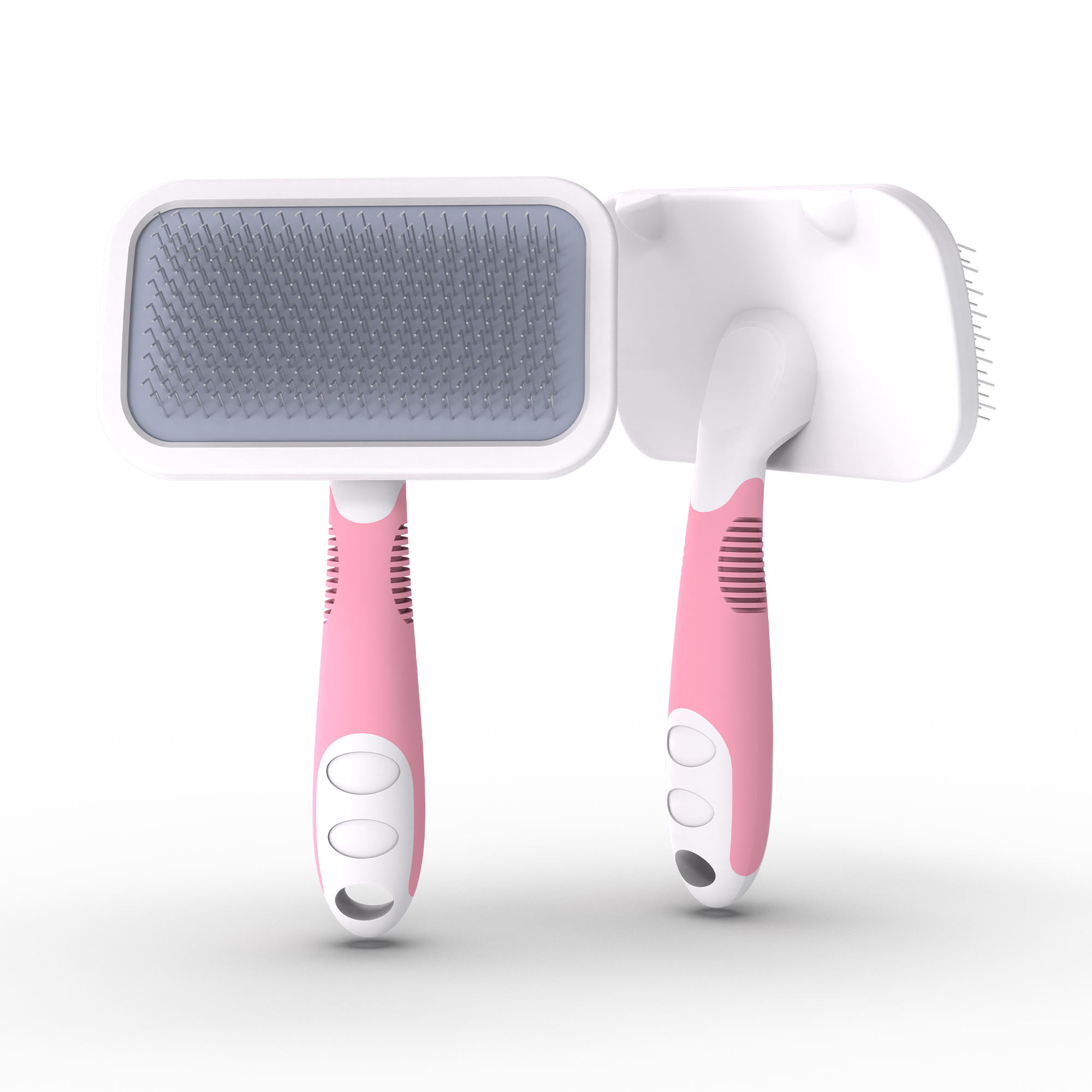 New Cat Series Grooming Tools Cute Design Pet Hair Cleaning Small Dog Slicker Brush