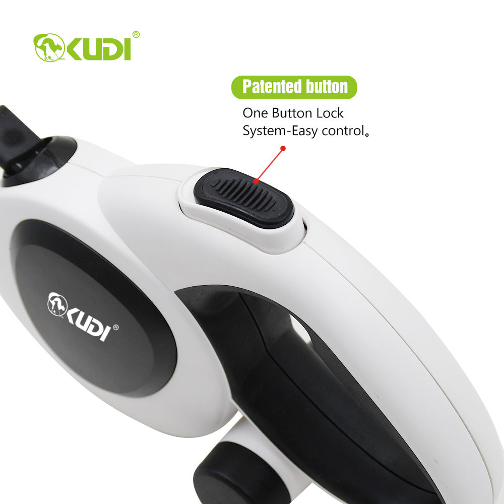 3M/5M/8M/26FT Large Pet Reflective Retractable Dog Leash With Poop Bag Dispenser