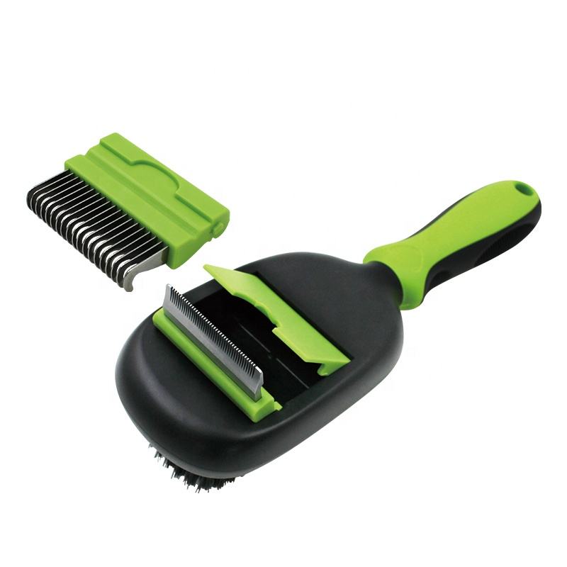 Professional Pet Hair Grooming Tool Set Dmatting Deshedding Pin Massage Bristle Brush for Dogs and Cat